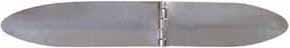 Tennessee Banana Patchbox, with spring, steel, 7-3/8" overall length, includes screws